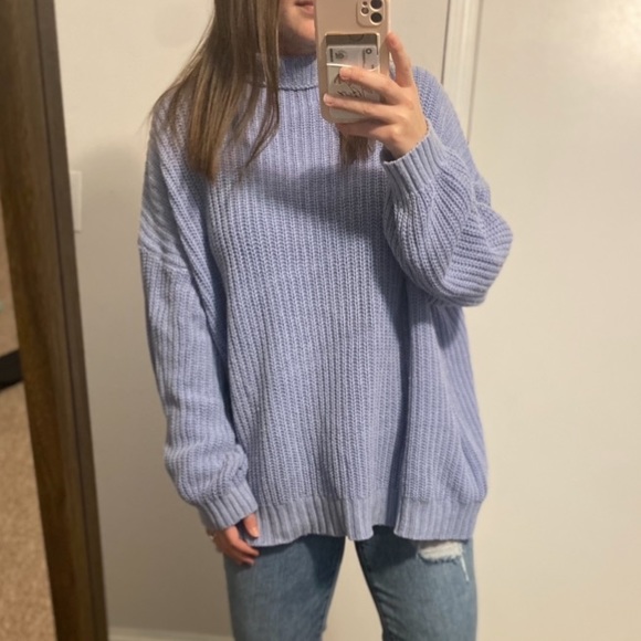 American Eagle mock neck sweater size women’s medium - Picture 6 of 7